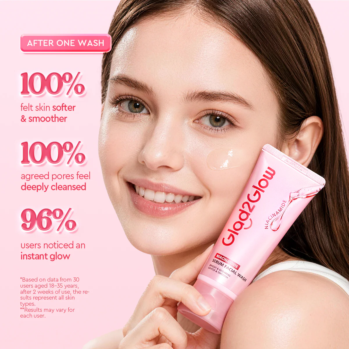 3 in 1 Benefits  Serum-level Facial Wash - Image 3