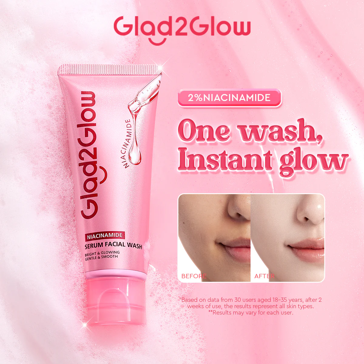 3 in 1 Benefits  Serum-level Facial Wash - Image 5