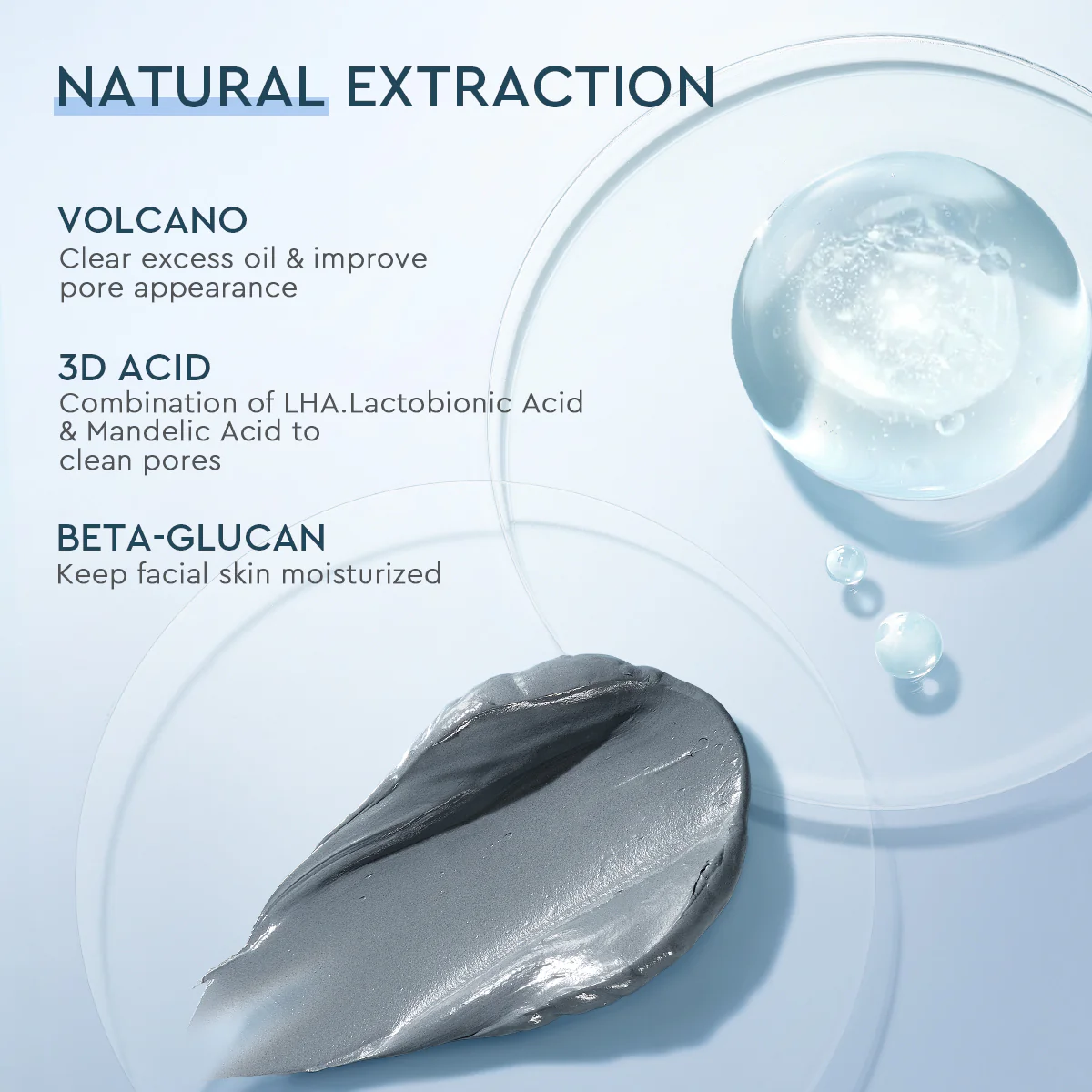 Volcano 3D Acid Pore Clay Stick - Image 3
