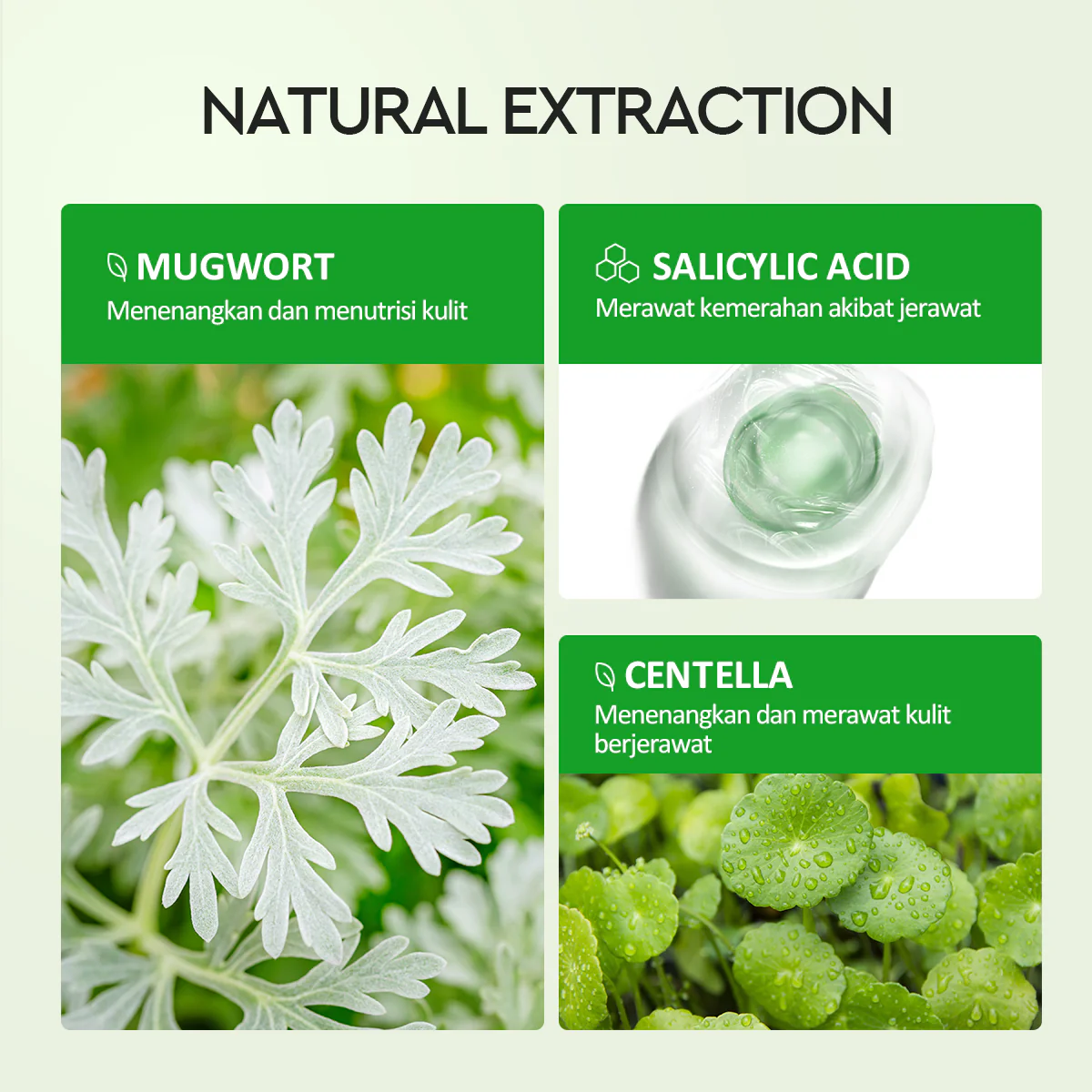 Mugwort Salicylic Acid Acne Clay Stick - Image 4