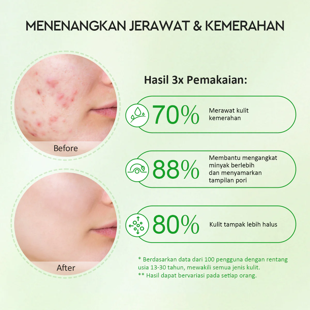 Mugwort Salicylic Acid Acne Clay Stick - Image 6