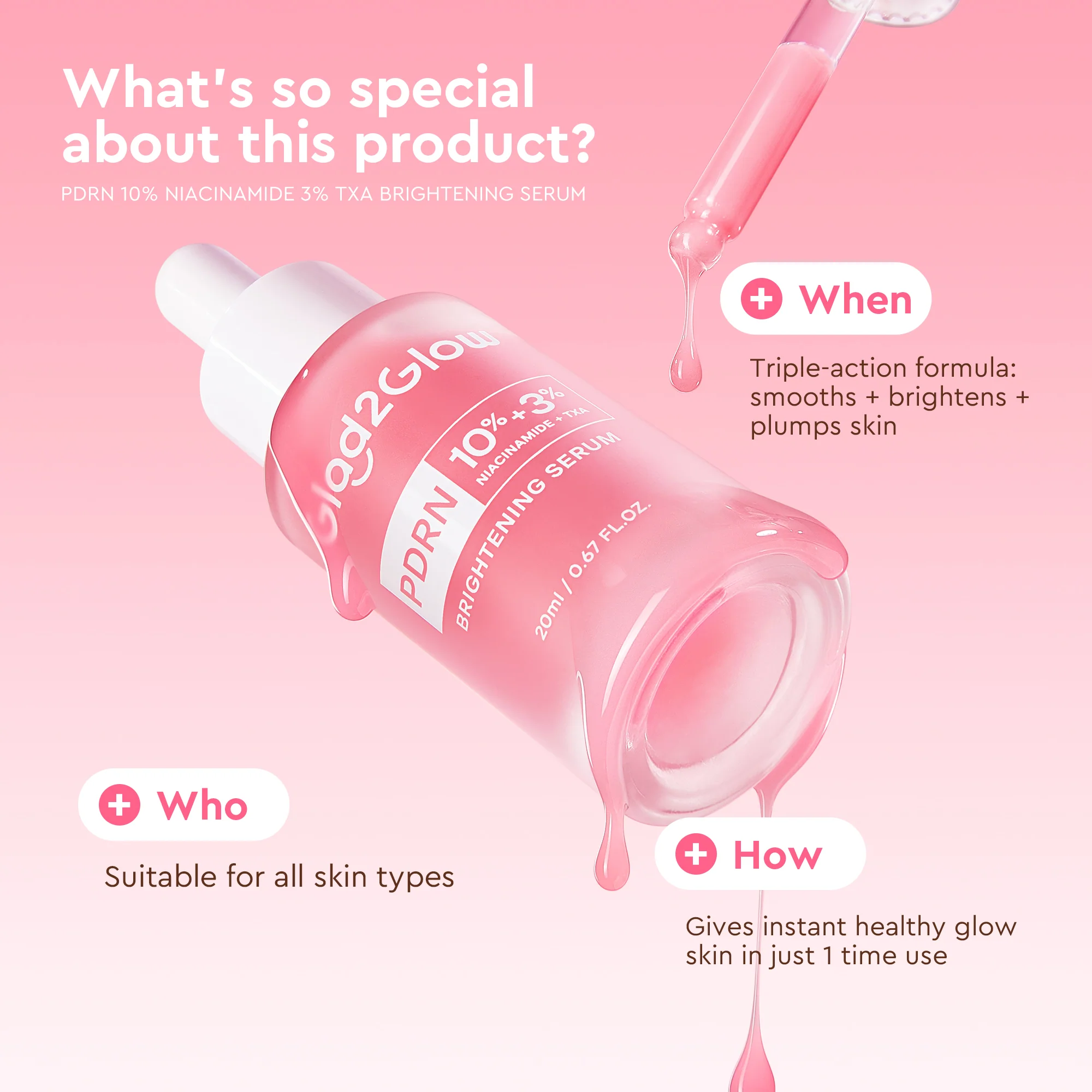 Pdrn 10% Niacinamide 3% Txa Brightening Serum - Image 4